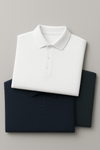 SILK-BLEND MESH POLO | Exclusive 3-Piece Set