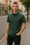 SILK-BLEND MESH POLO | Exclusive 3-Piece Set
