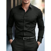 LONG-SLEEVE MINIMAL BROADCLOTH SHIRT