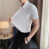 SHORT-SLEEVE MINIMAL BROADCLOTH SHIRT