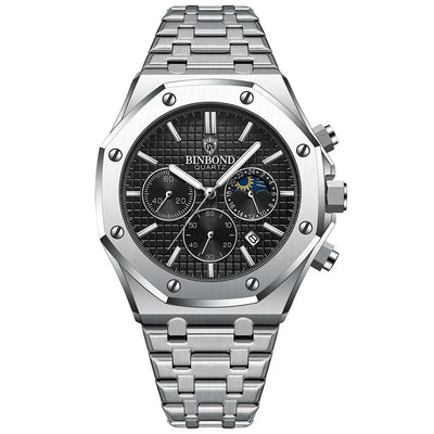 BINBOND LUXURY CHRONOGRAPH WATCH