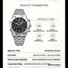 BINBOND LUXURY CHRONOGRAPH WATCH