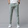 SLIM-FIT LIGHTWEIGHT TROUSERS