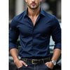 LONG-SLEEVE MINIMAL BROADCLOTH SHIRT