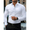 LONG-SLEEVE MINIMAL BROADCLOTH SHIRT