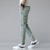 SLIM-FIT LIGHTWEIGHT TROUSERS