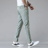 SLIM-FIT LIGHTWEIGHT TROUSERS