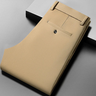 LIGHTWEIGHT STRAIGHT-LEG TROUSERS