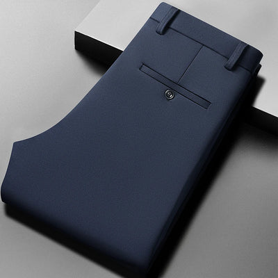 LIGHTWEIGHT STRAIGHT-LEG TROUSERS